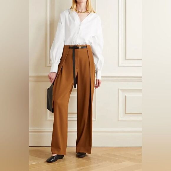 Jason Wu Collection White Button Up Poplin Minimalist Oversized Shirt Medium - Picture 1 of 10